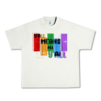 Pistachio y'all means all y'all Urban Heavy Tee - MaliasSmallBusiness