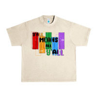 Sandshell y'all means all y'all Urban Heavy Tee - MaliasSmallBusiness