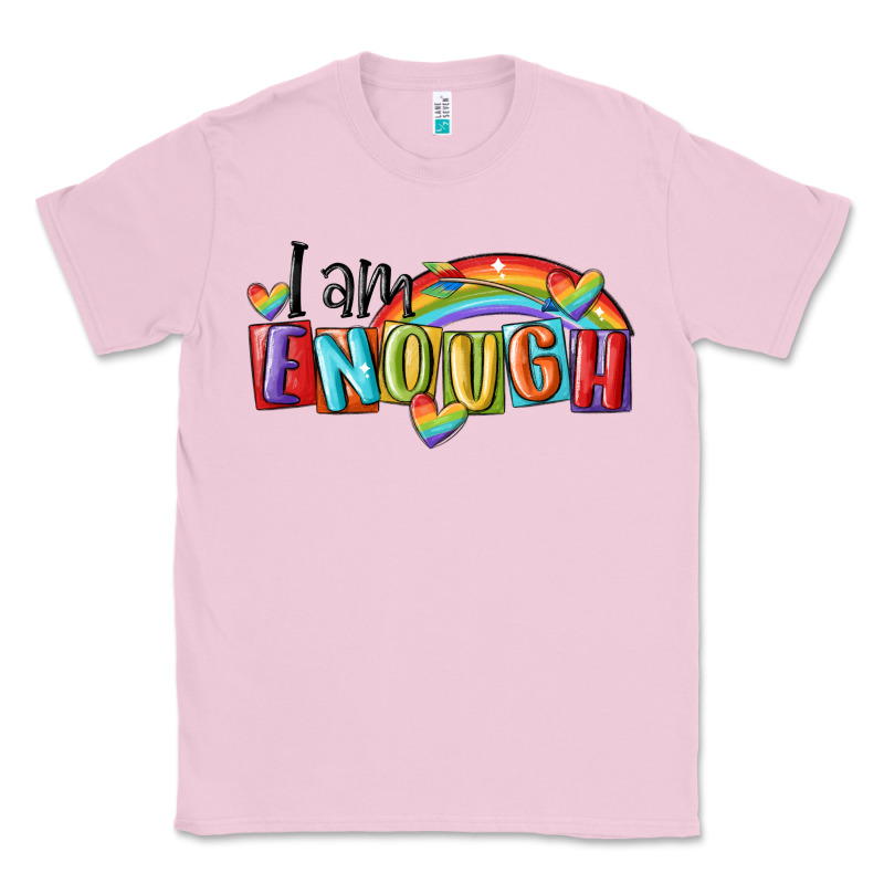 I Am Enough Lgbt Classic Tee by MaliasSmallBusiness | Teevron