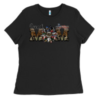 Black proud army mom Ladies Tee - SublimationCraftShop