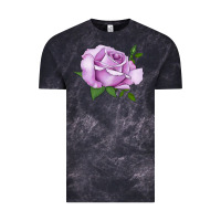 Cloud Black life's little pleasures rose Vintage Tee - LillyAllenDesigns