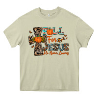 Mossy fall for jesus he never leaves Heavy Core Tee - CowhideDigitalArt