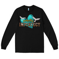 Black perfectly imperfect Long Sleeve Tee - NancyCooperArtShop