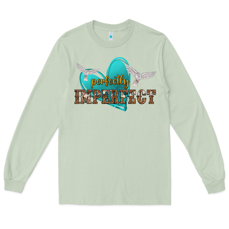 Perfectly Imperfect Long Sleeve Tee by NancyCooperArtShop | Teevron