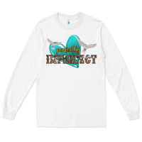 White perfectly imperfect Long Sleeve Tee - NancyCooperArtShop