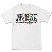White nurse caring strong essential Premium Tee - CowhideDigitalArt
