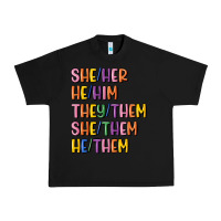 Black lgbtq pronouns Urban Heavy Tee - MaliasSmallBusiness