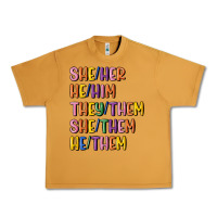 Peanut Butter lgbtq pronouns Urban Heavy Tee - MaliasSmallBusiness