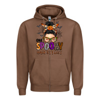 Chestnut one spooky hair stylist Zipper Hoodie - BarkalooDesign
