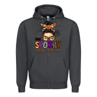 Smoke one spooky hair stylist Zipper Hoodie - BarkalooDesign