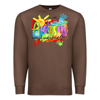 Chestnut Autism accept understand love Premium Sweatshirt - NancyCooperArtShop