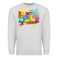 Dove Grey Autism accept understand love Premium Sweatshirt - NancyCooperArtShop