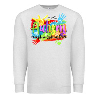 Oatmeal Heather Autism accept understand love Premium Sweatshirt - NancyCooperArtShop