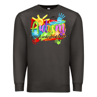 Smoke Autism accept understand love Premium Sweatshirt - NancyCooperArtShop