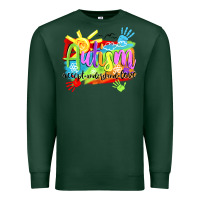 Sports Green Autism accept understand love Premium Sweatshirt - NancyCooperArtShop