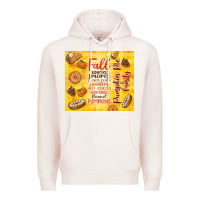 Pale Pink pumpkin pie and family Premium Hoodie - TumblerDesignByShophia
