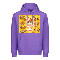 Purple pumpkin pie and family Premium Hoodie - TumblerDesignByShophia