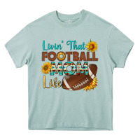 Livin' That Football Mom Life Heavy Core Tee | Teevron