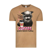 Vintage Camel coffee because murder is wrong grumpy cat Vintage Tee - JahusDesignShop