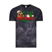 Cloud Black Baking Christmas cheer Vintage Tee - NancyCooperArtShop