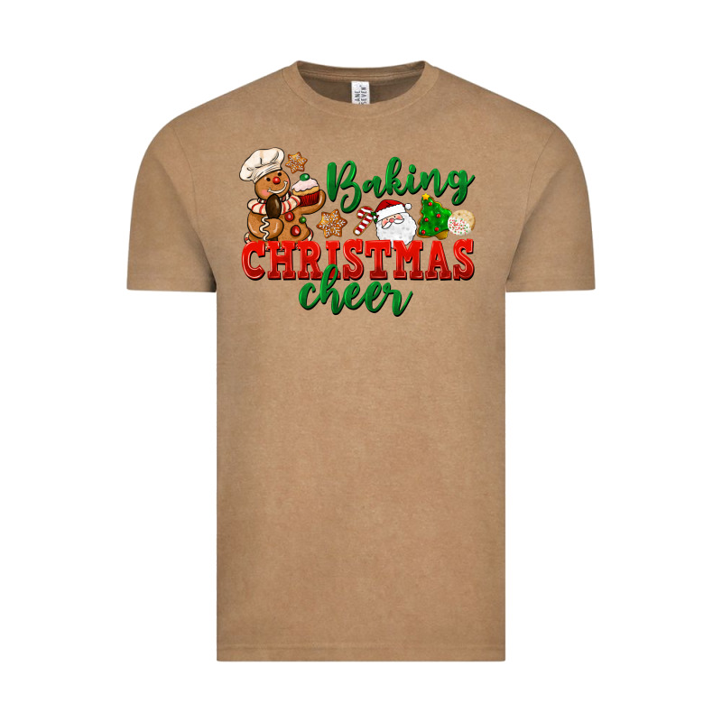 Baking Christmas Cheer Vintage Tee by NancyCooperArtShop | Teevron