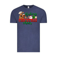 Vintage Denim Baking Christmas cheer Vintage Tee - NancyCooperArtShop