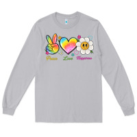 Moon Dust peace love happiness Long Sleeve Tee - NancyCooperArtShop