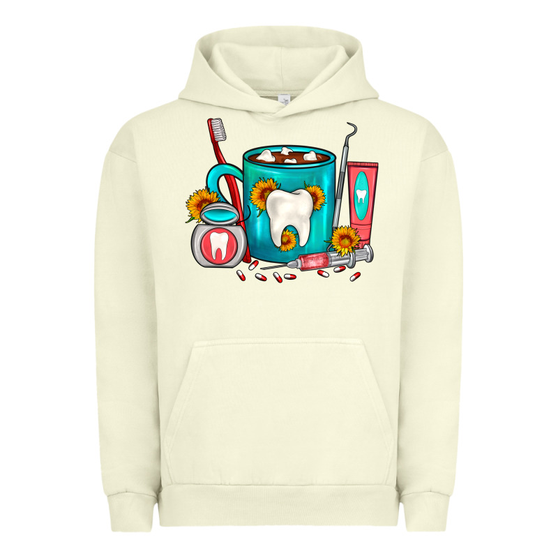 Dentist Coffee Urban Hoodie by FaDigitalArtStudio | Teevron