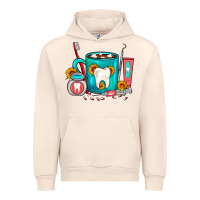 Sandshell Dentist Coffee Urban Hoodie - FaDigitalArtStudio