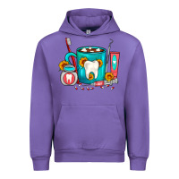 Tulip Dentist Coffee Urban Hoodie - FaDigitalArtStudio