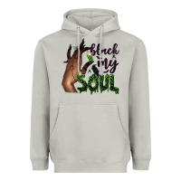 Moon Dust Black my soul Heavyweight Hoodie - NancyCooperArtShop