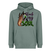 Sage Black my soul Heavyweight Hoodie - NancyCooperArtShop