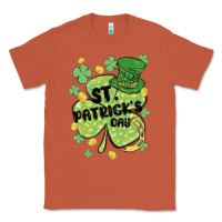 Copper st. patrick's day shamrock Classic Tee - MaliasSmallBusiness