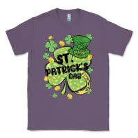 Lavender st. patrick's day shamrock Classic Tee - MaliasSmallBusiness