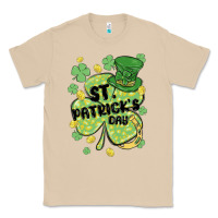 Mushroom st. patrick's day shamrock Classic Tee - MaliasSmallBusiness