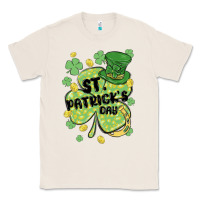 Natural st. patrick's day shamrock Classic Tee - MaliasSmallBusiness