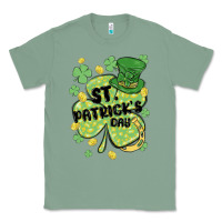 Sage st. patrick's day shamrock Classic Tee - MaliasSmallBusiness