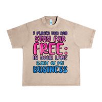 French Oak 2 places you can stay for free in your lane and ou Urban Heavy Tee - MaliasSmallBusiness