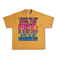 Peanut Butter 2 places you can stay for free in your lane and ou Urban Heavy Tee - MaliasSmallBusiness
