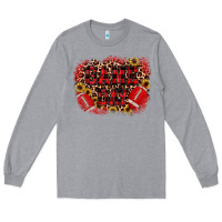 Heather Grey game day football Long Sleeve Tee - JahusDesignShop