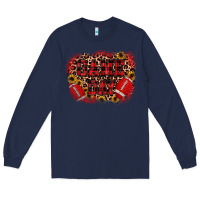 Navy game day football Long Sleeve Tee - JahusDesignShop