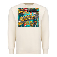 Sandshell school bus Premium Sweatshirt - texasbilliewilder