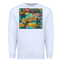 White school bus Premium Sweatshirt - texasbilliewilder