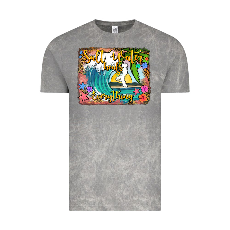 Salt Water Heals Everything Vintage Tee by Jasminsmagicworld | Teevron