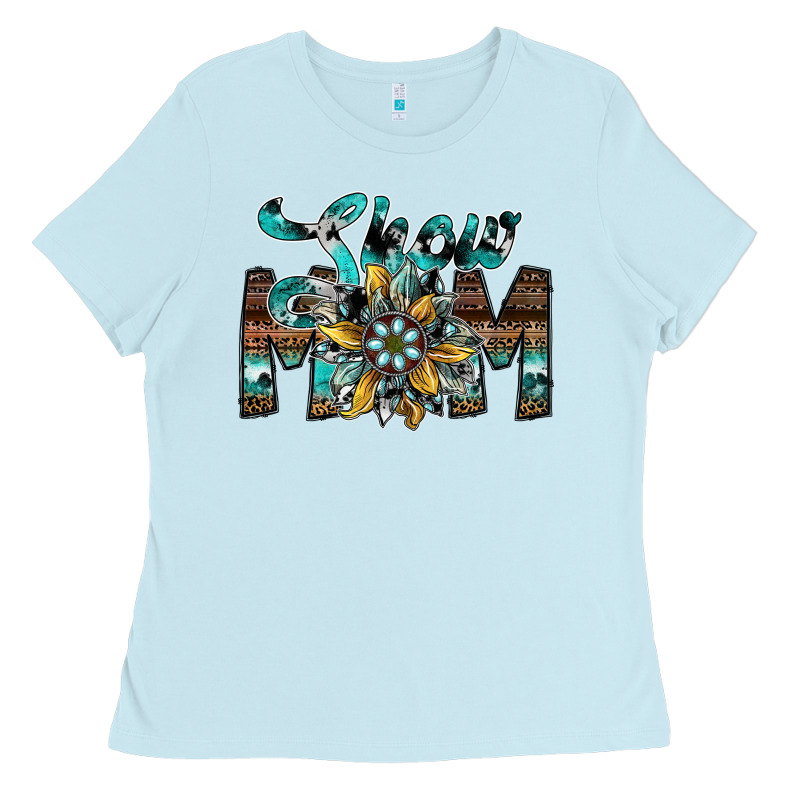 Show Mom Ladies Tee by SublimationCraftShop | Teevron
