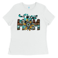 White show mom Ladies Tee - SublimationCraftShop