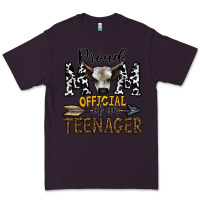 Plum proud mom official of an teenager Premium Tee - CowhideDigitalArt