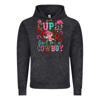 Vintage Black cupid find me a cowboy Vintage Hoodie - NancyCooperArtShop
