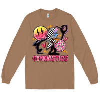 Toasted Coconut retro gymnastics Long Sleeve Tee - MaliasSmallBusiness