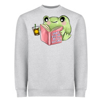 Heather Grey dont bug me or ı will eat you Heavyweight Sweatshirt - MaliasSmallBusiness